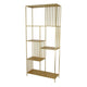 Tandum Plant Display Stand Gold Metal 6 Shelves Modern 71 Inch