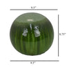 Mary Tabletop Accent Decor Modern Round Orb 10 Inch Green Ceramic