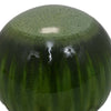 Mary Tabletop Accent Decor Modern Round Orb 12 Inch Green Ceramic