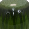 Mary Tabletop Accent Decor Modern Round Orb 12 Inch Green Ceramic