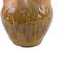 Balie Accent Vase Brown Ceramic Irregular Top Edge Modern 10 Inch BM331035