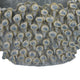 Nina Decorative Bowl Light Blue Coral Textured Gray Ceramic 14 Inch