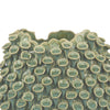 Nina Decorative Vase Textured Green Ceramic Abstract Coral 13 Inch BM331052