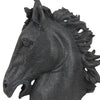 Ellena Horse Head Accent Bust Highly Detailed Black Resin 25 Inch BM331061