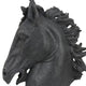 Ellena Horse Head Accent Bust Highly Detailed Black Resin 25 Inch BM331061