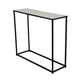 Kellie Nesting Plant Stand Table Set of 3 Black Metal Glass Tops BM331066