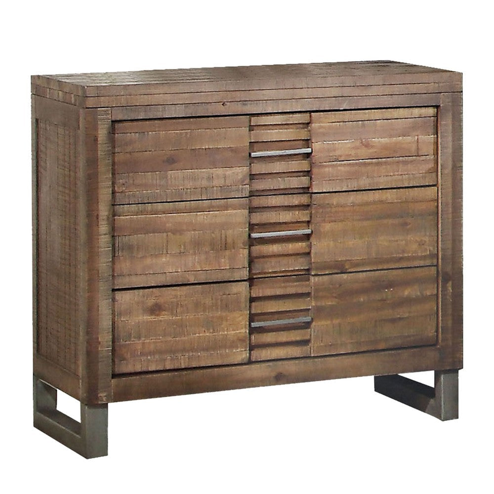 Liza Four Pc Queen Bedroom Set Tufted Gray Upholstery Brown Wood Nickel Sled Base BM331137