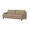 Olum Sofa 2 Throw Pillows Modern 85 Inch Camel Brown Polyester