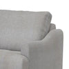 Olum Sofa 2 Throw Pillows Modern 85 Inch Oyster Beige Polyester