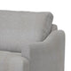 Olum Sofa 2 Throw Pillows Modern 85 Inch Oyster Beige Polyester