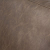 Alfi Armchair Accent Pillow Modern Chocolate Brown Faux Leather