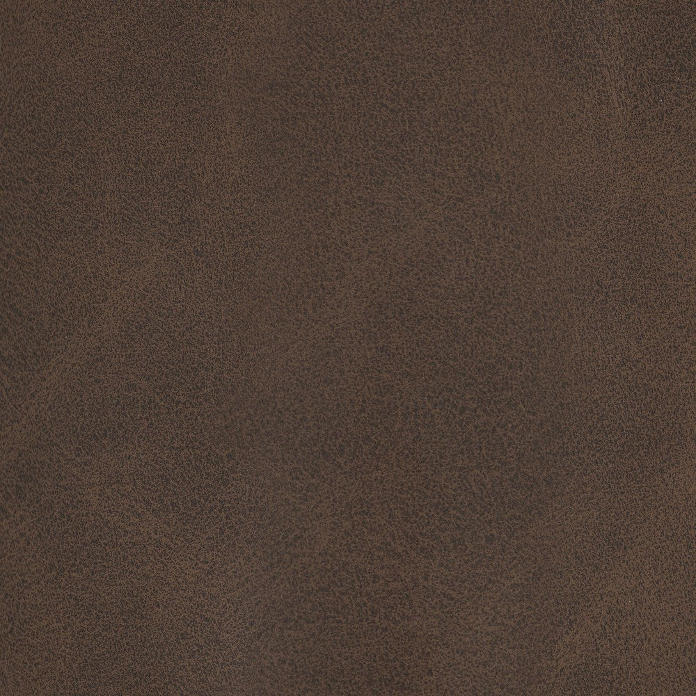 Pola Sofa 95 Inch 2 Throw Pillows Modern Dark Brown Faux Leather