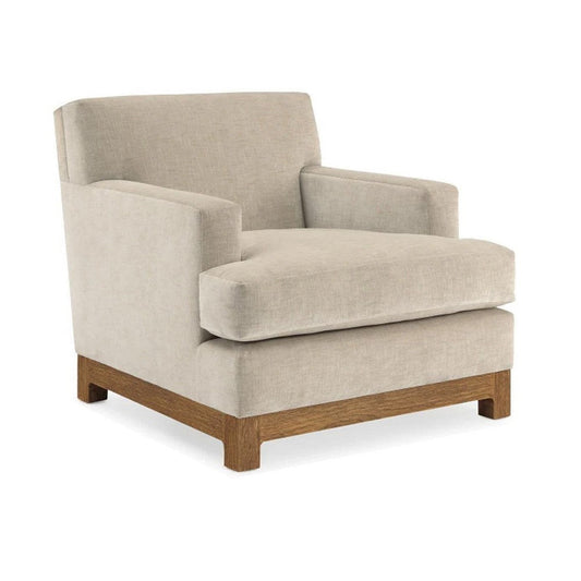 Olum Accent Armchair, 1 Throw Pillow, Modern Camel Brown Polyester