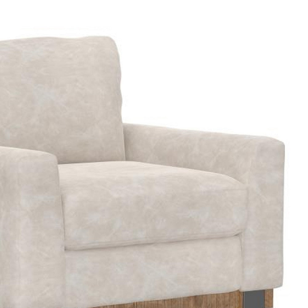 Dome Sofa Side Armchair 1 Accent Pillow Oyster Gray Faux Leather