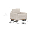 Dome Sofa Side Armchair 1 Accent Pillow Oyster Gray Faux Leather
