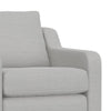 Sama Accent Armchair 1 Throw Pillow Pine Wood Ecru Beige Polyester