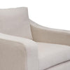 Umey Accent Sofa Armchair Throw Pillow Modern Clean White Polyester