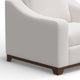 Umey Accent Sofa Armchair Throw Pillow Modern Clean White Polyester