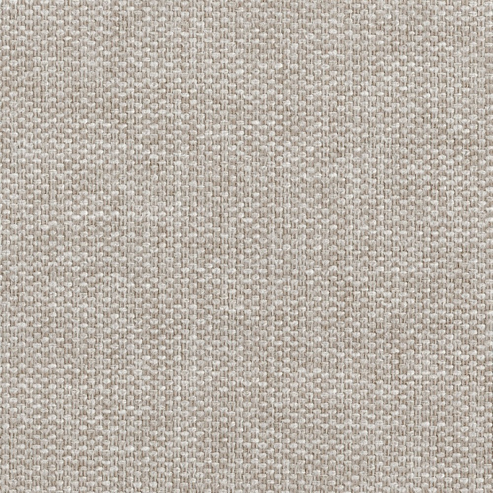 Umey Loveseat 2 Pillows Modern Ivory White Polyester Solid Wood