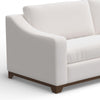 Umey Sofa 2 Throw Pillows Modern Clean White Polyester Solid Wood