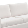 Umey Sofa 2 Throw Pillows Modern Clean White Polyester Solid Wood