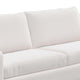 Umey Sofa 2 Throw Pillows Modern Clean White Polyester Solid Wood