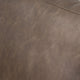Sian Armchair 1 Accent Throw Pillow Back Dark Brown Faux Leather
