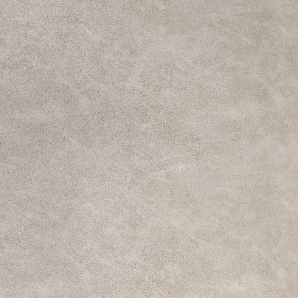 Sierra Bar Height Stool Gray Faux Leather Brass Metal Legs 30 Inch