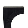 Keveny Tabletop Decor C Arch Sculpture Texture Black Marble 13 Inch