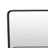 Feno Decorative Wall Mirror 30 Inch Landscape Black Metal Frame BM331359