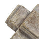 Tabletop Decor Farmhouse Rustic Accent Crossed White Ceramic 10 Inch BM331433