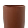 Decorative Vase 15 Inch Tall Modern Accent PIece Brown Ceramic BM331464