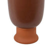 Decorative Vase 15 Inch Tall Modern Accent PIece Brown Ceramic BM331464