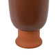 Decorative Vase 15 Inch Tall Modern Accent PIece Brown Ceramic BM331464