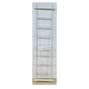 Plant Display Stand, 87 Inch 7 Tier Ladder Design, White Metal Body