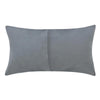 Cae Lumbar King Pillow Sham Blue Cotton Belgian Flax Linen 20x36 BM331493