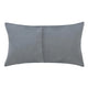 Cae Lumbar King Pillow Sham Blue Cotton Belgian Flax Linen 20x36 BM331493