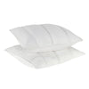 Rawi Square Euro Pillow Sham 26 Inch Channel White Cotton Ramie