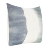 Lumbar Throw Pillow 14x20 Inch Tie Dye Style Blue Belgian Flax Linen BM331516