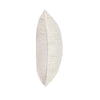 Alty Throw Pillow 22 Inch Ivory Woven Jute Design Feather Insert BM331519