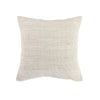 Alty Throw Pillow, 22 Inch Ivory Woven Jute Design, Feather Insert