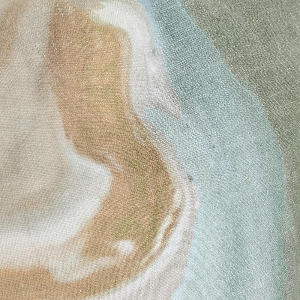 Square Throw Pillow 24 Inch Multicolor Digital Print Pattern Cotton BM331527