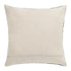 Skio Throw Pillow Marble Yarn Texture Square 22 Inch Gray Viscose