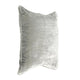 Timo Throw Pillow Square 24 Inch Gray Silk Viscose Reversible