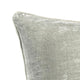 Timo Throw Pillow Square 24 Inch Gray Silk Viscose Reversible