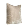 Timo Throw Pillow Square 24 Inch Beige Silk Viscose Reversible