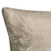 Timo Throw Pillow Square 24 Inch Beige Silk Viscose Reversible