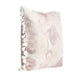 Luos Throw Pillow Tasseled Edges 20 Inch Pink Cotton Linen Blend BM331542