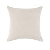 Throw Pillow Jute Linen Embroidery Pattern Square 26 Inch Beige BM331545