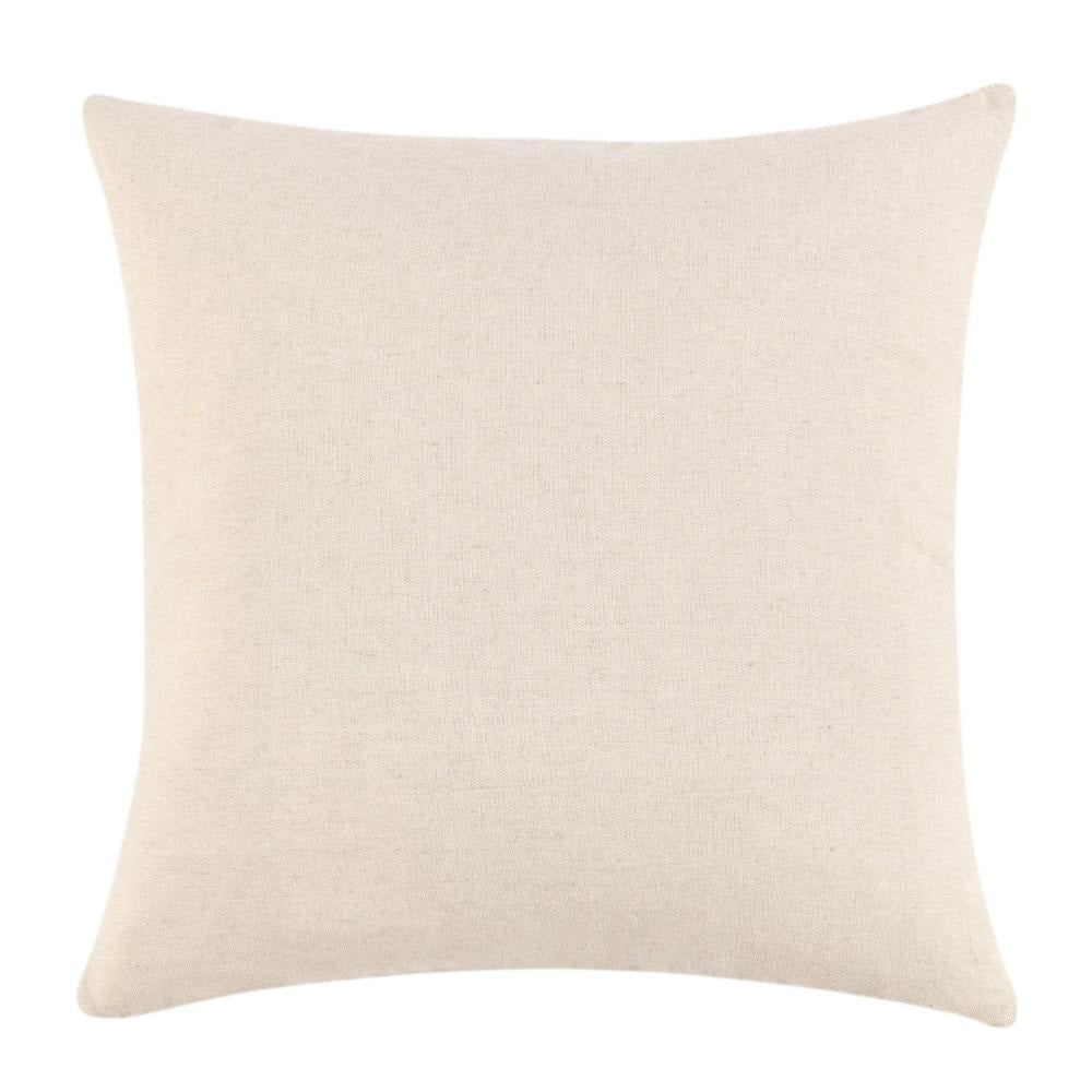 Sino Throw Pillow Woven Basket Design 18 Inch Brown Suede Leather BM331570